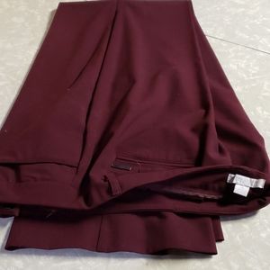 16 tall maroon pants